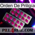 Orden De Priligía 10